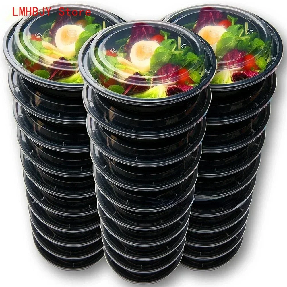 Meal Prep Glass Containers - กล่องข้าวกลางวันเบนโตะแบบพกพาสำหรับใช้กลางแจ้งพร้อมฝาภาชนะสำหรับเตรียมอาหารกล่องข้าวกลางวันทรงสี่เหลี่ยม1ช่อง