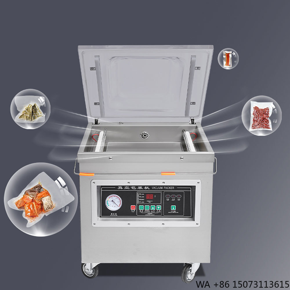 Meal Prep Food - เครื่องซีลสูญญากาศแบบตั้งโต๊ะ รุ่น Dz-400 สำหรับใช้งานเชิงพาณิชย์ ดีไซน์กะทัดรัด ตัวเครื่องทำจากสแตนเลส