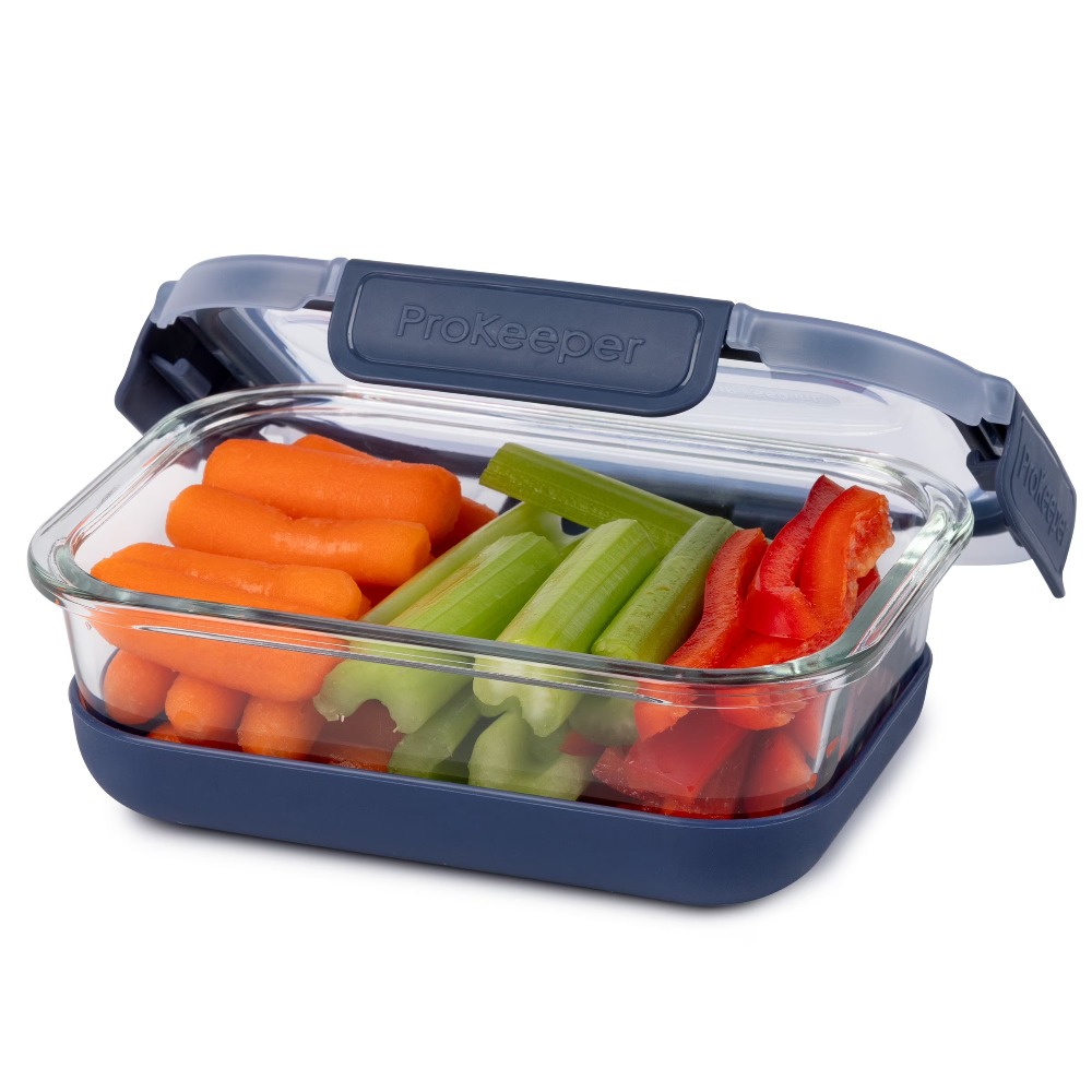 ภาชนะเก็บอาหารแก้วขนาด 2.8 คัพ - Meal Prep Glass Containers บทวิจารณ์และราคา