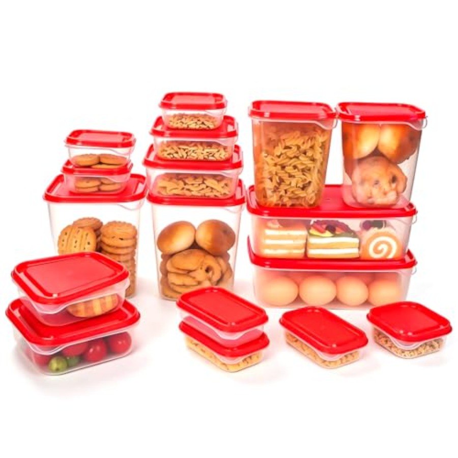 ชุดภาชนะเก็บอาหารพลาสติก 17 ชิ - Meal Prep Food บทวิจารณ์และราคา