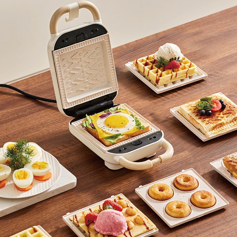 220V มัลติฟังก์ชั่นเครื่องทำแซ - Breakfast Sandwich Press บทวิจารณ์และราคา