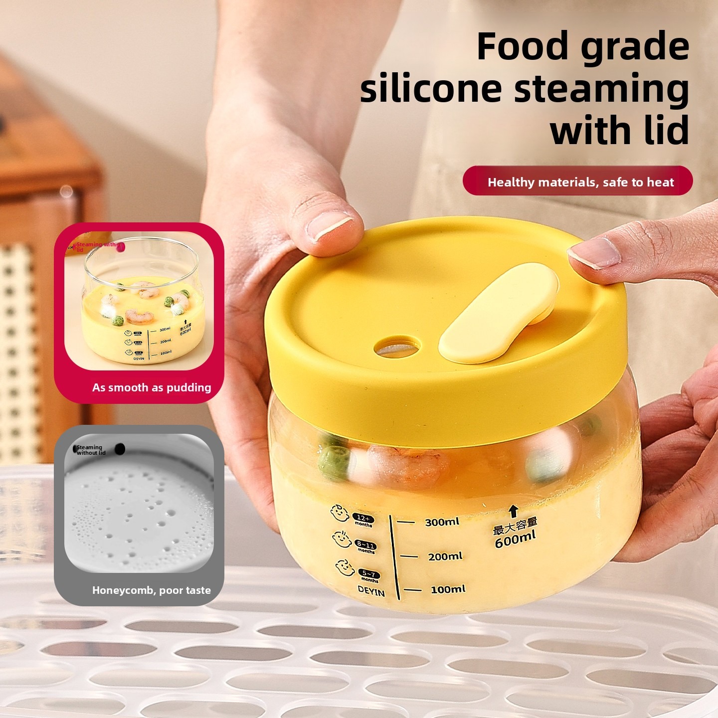 ภาชนะเก็บอาหารแก้วบอโรซิลิเกตพ - Meal Prep Jars With Lids บทวิจารณ์และราคา