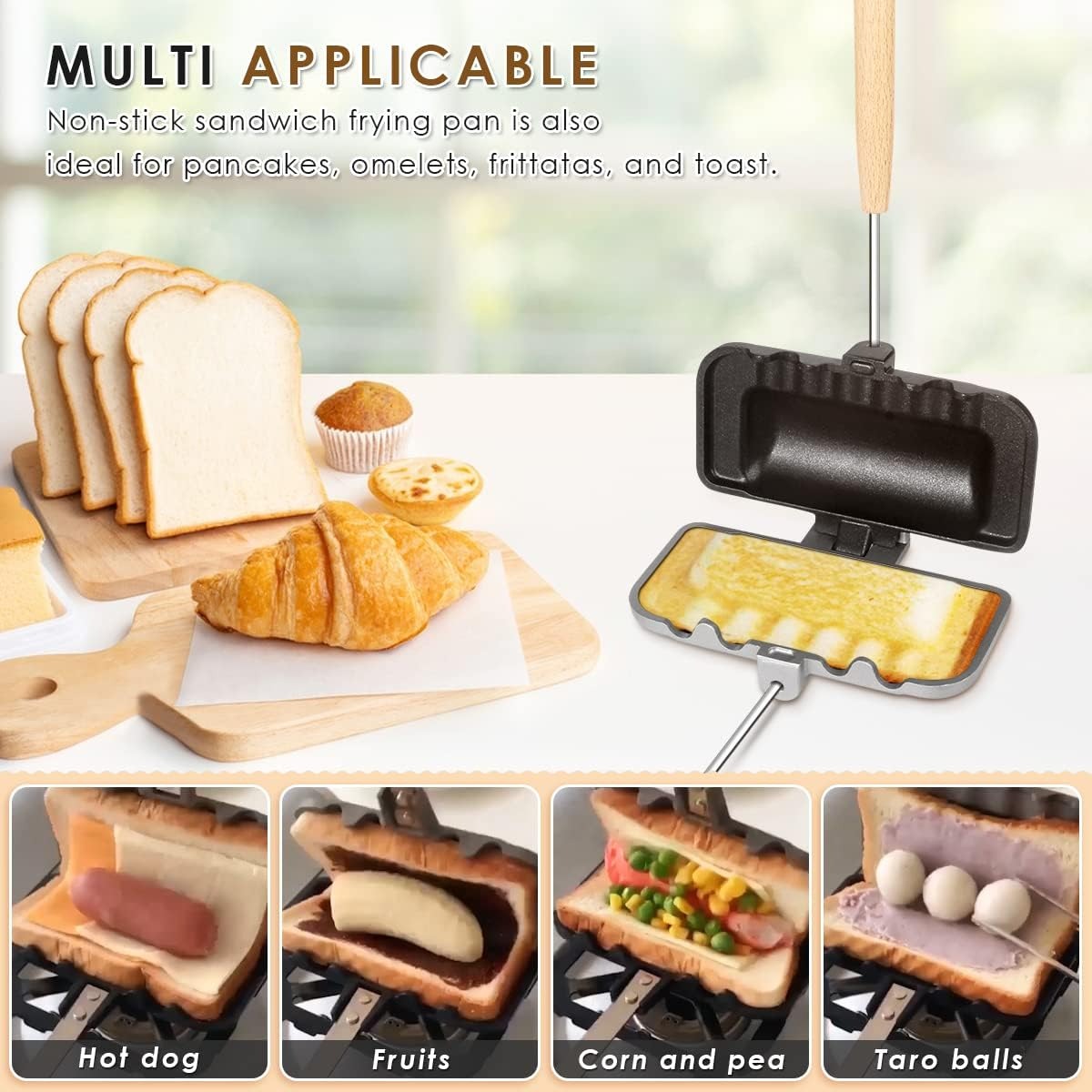 เครื่องทำแซนวิชแบบร้อน, เครื่อ - Breakfast Sandwich Press บทวิจารณ์และราคา