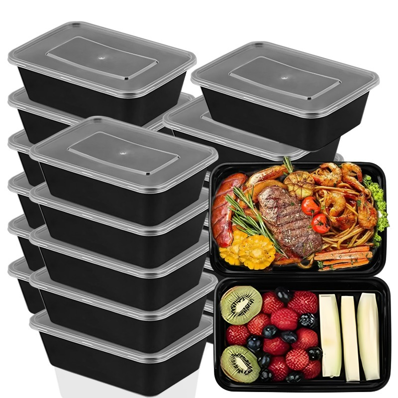 10/20x ภาชนะเก็บอาหารพร้อมฝาปิ - Meal Prep Jars With Lids บทวิจารณ์และราคา