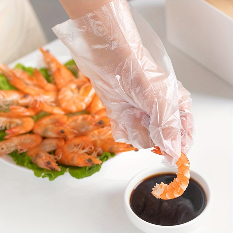 ถุงมือพลาสติกแบบใช้แล้วทิ้ง 10 - Meal Prep Restaurant บทวิจารณ์และราคา