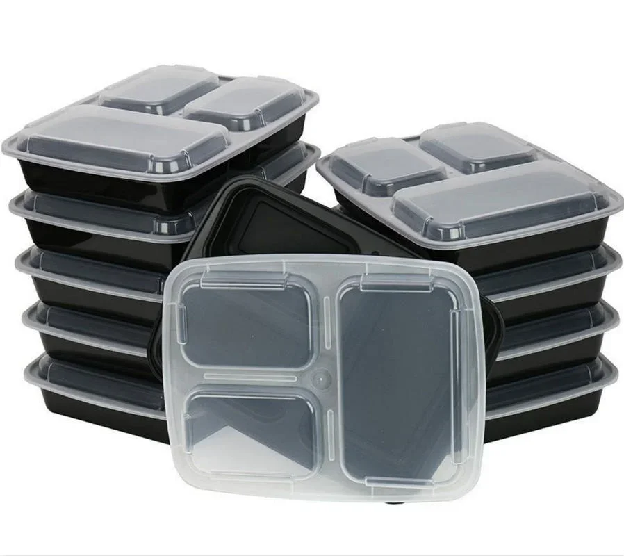 7 แพ็ค 3 ช่องภาชนะเตรียมอาหารห - Meal Prep Glass Containers บทวิจารณ์และราคา