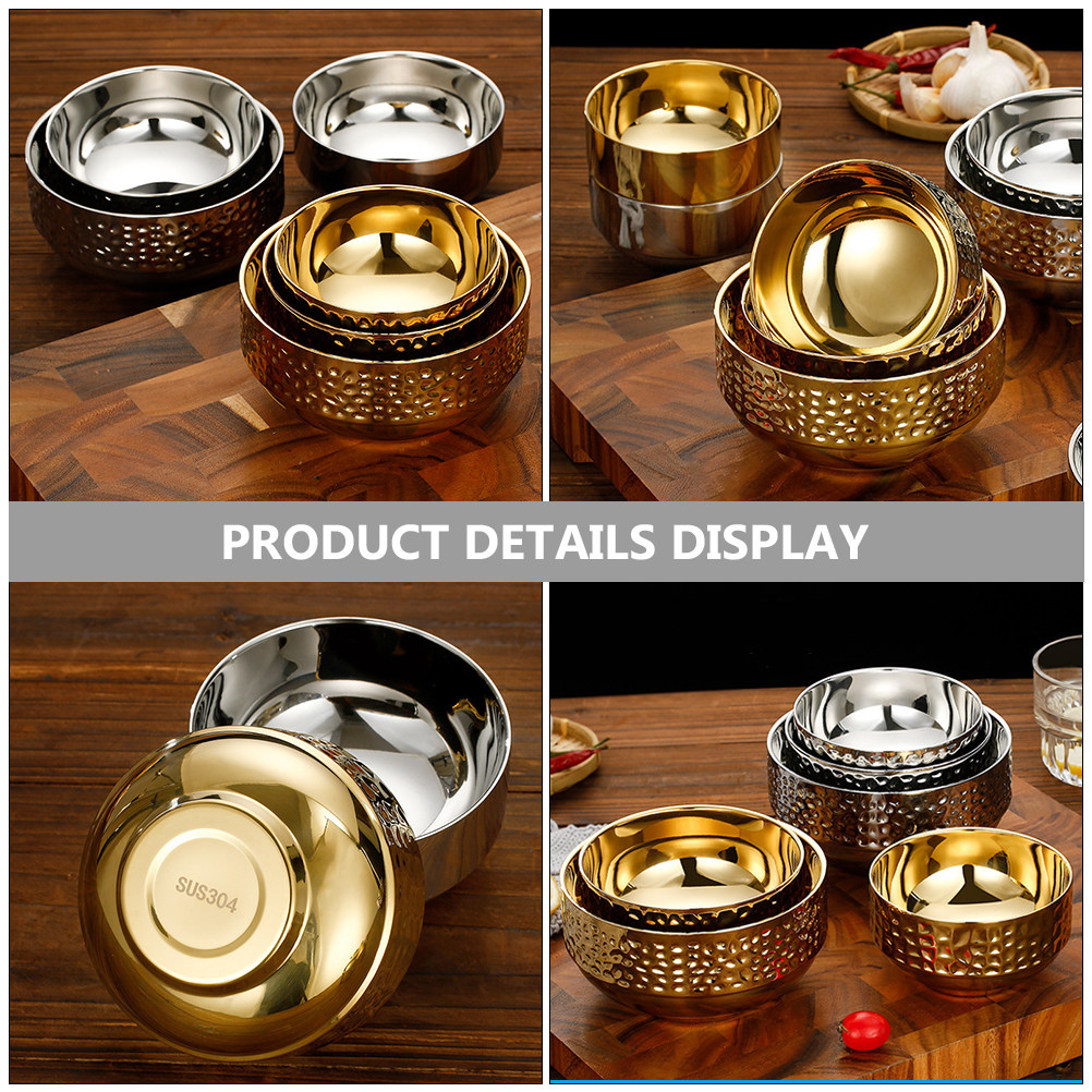 ชามสแตนเลสปากกว้างสำหรับผสมซุป - Meal Prep Restaurant บทวิจารณ์และราคา