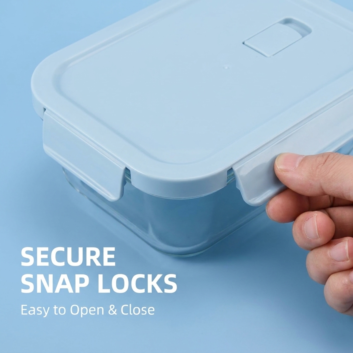 กล่องใส่อาหารแก้ว 2 ชิ้น ปลอดส - Meal Prep Glass Containers บทวิจารณ์และราคา