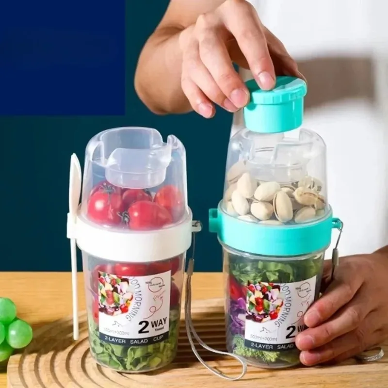 ถ้วยโยเกิร์ตข้าวโอ๊ตแบบพกพา ถ้ - Meal Prep Glass Containers บทวิจารณ์และราคา