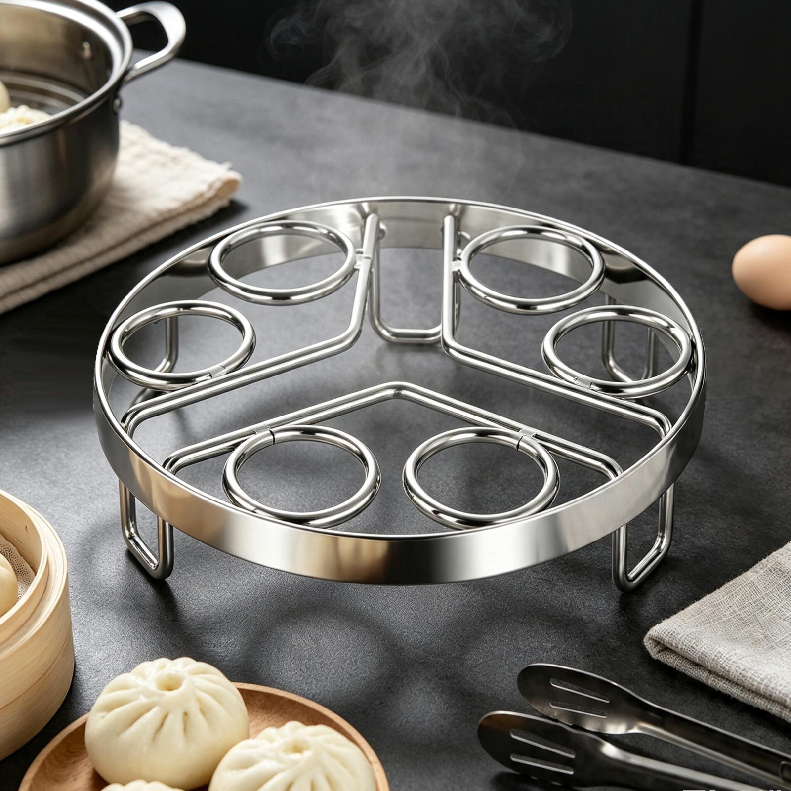 ตะแกรงนึ่งไข่ สแตนเลส ที่วางไข - Meal Prep Restaurant บทวิจารณ์และราคา