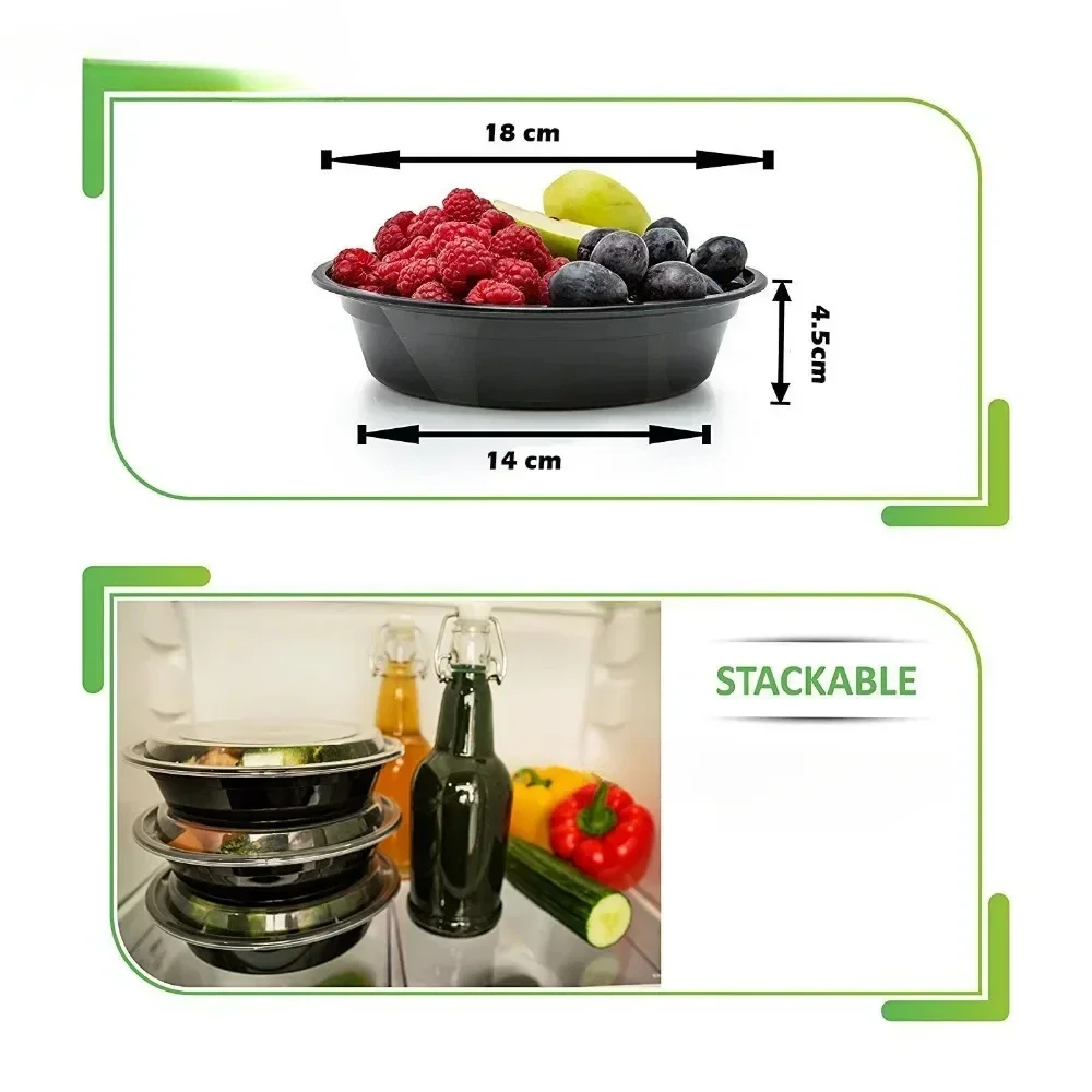 กล่องข้าวกลางวันเบนโตะแบบพกพาส - Meal Prep Glass Containers บทวิจารณ์และราคา