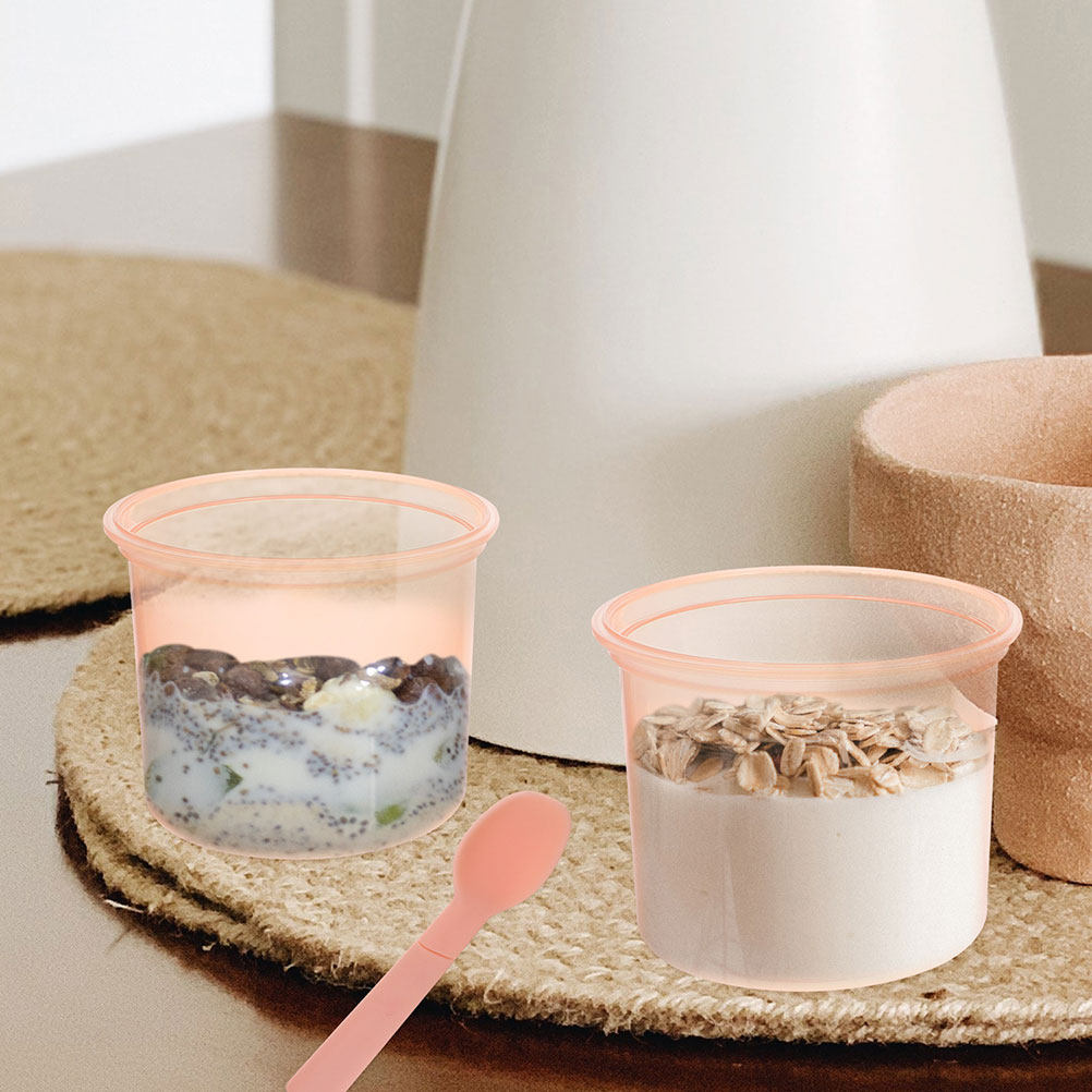 ชุดขวดโอ๊ตมีลแบบพกพา 2 ชิ้น พร - Meal Prep Jars With Lids บทวิจารณ์และราคา