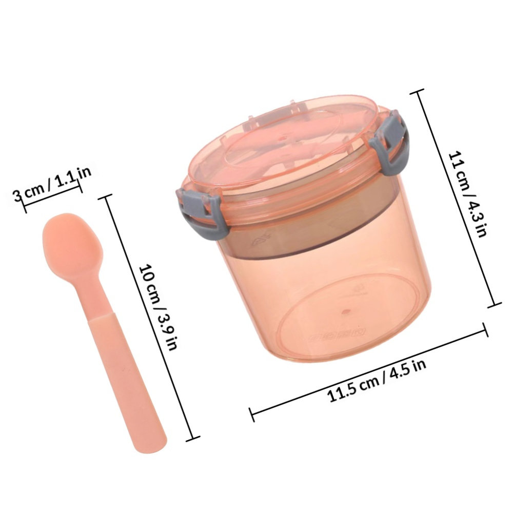 ชุดขวดโอ๊ตมีลแบบพกพา 2 ชิ้น พร - Meal Prep Jars With Lids บทวิจารณ์และราคา