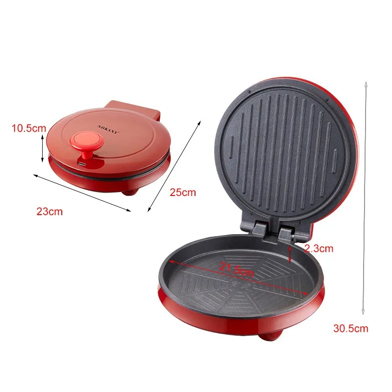 เครื่องทำพิซซ่าไฟฟ้า 110V, กระ - Breakfast Sandwich Press บทวิจารณ์และราคา