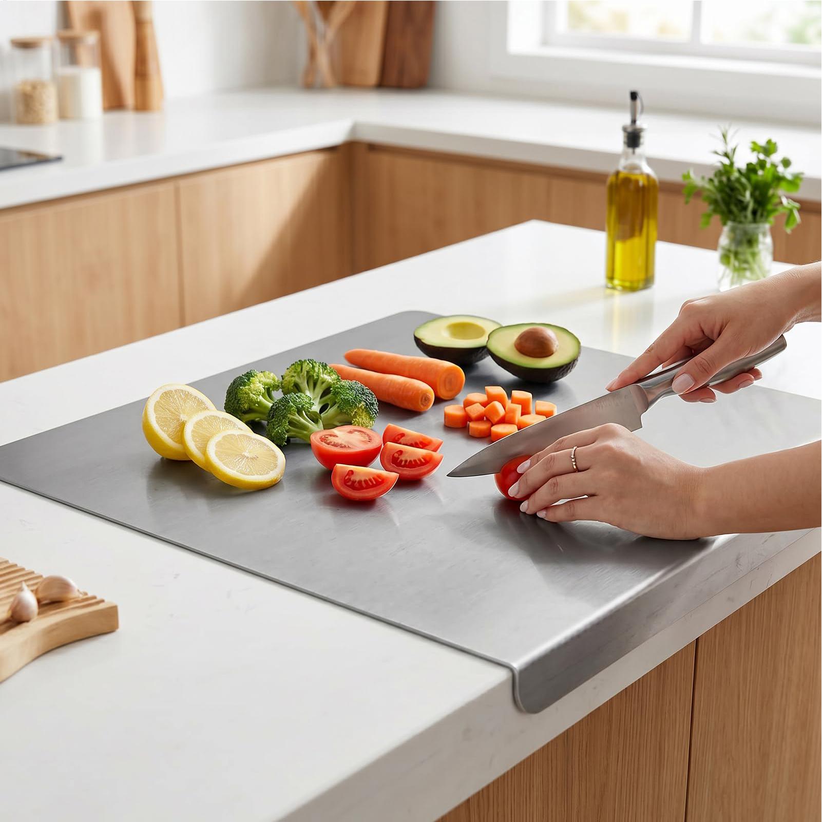 เขียงสแตนเลสกันลื่น ทำความสะอา - Meal Prep Restaurant บทวิจารณ์และราคา