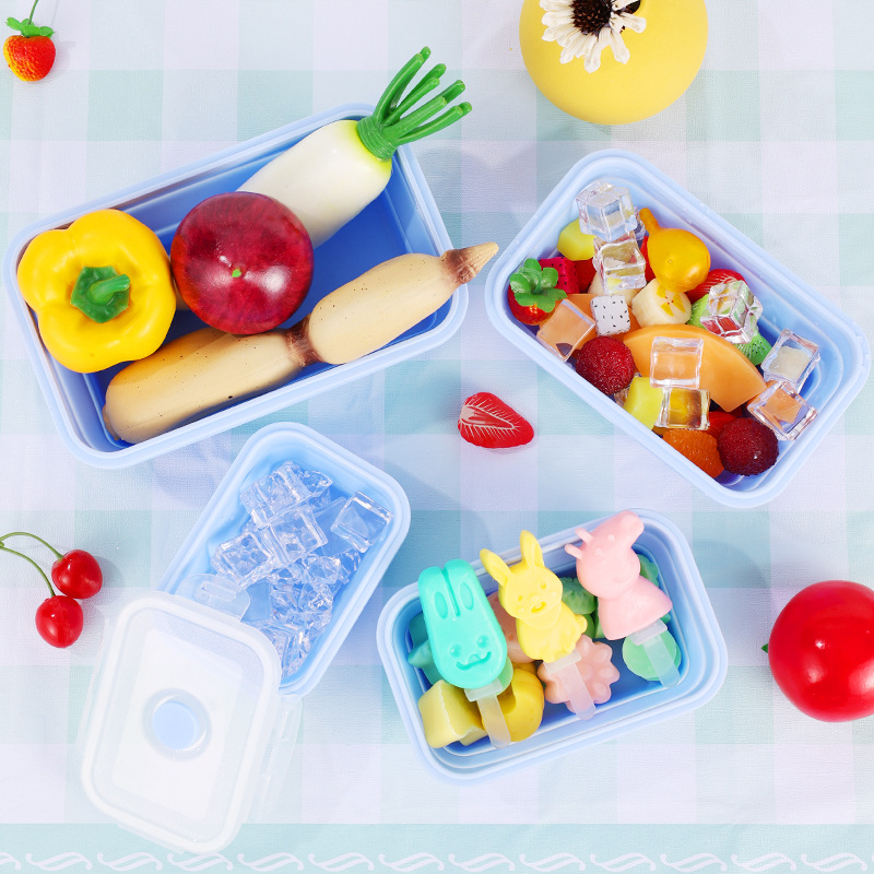 4PS ภาชนะเก็บอาหารแบบพับได้พร้ - Meal Prep Oatmeal บทวิจารณ์และราคา