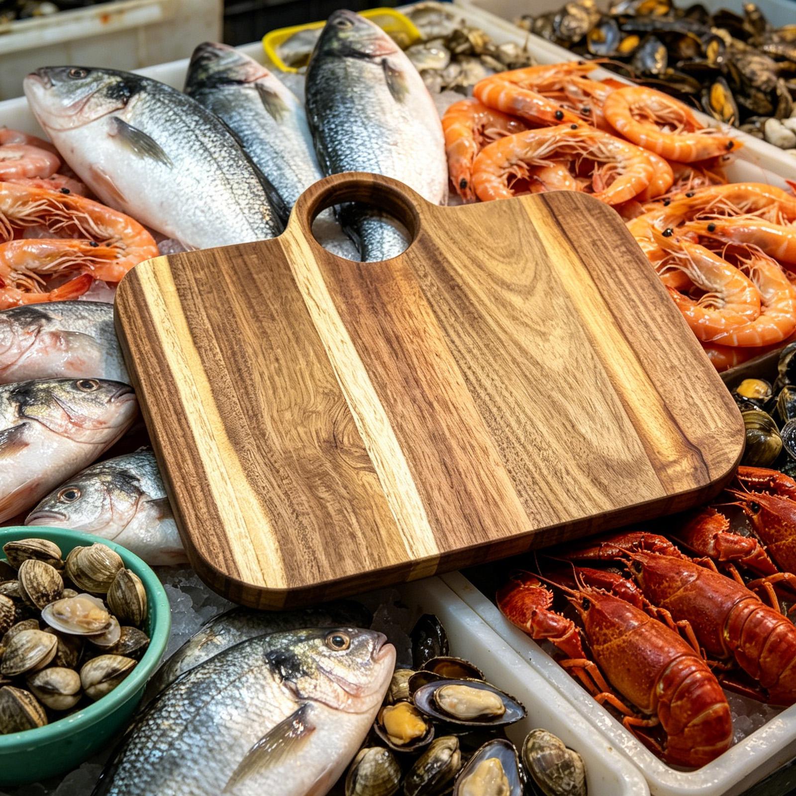 เขียงครัวกันลื่น รูปทรงกระเป๋า - Meal Prep Food บทวิจารณ์และราคา