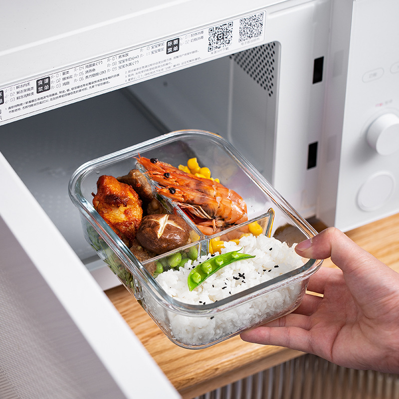 กล่องแก้วเก็บอาหารสด ทนความร้อ - Meal Prep Glass Containers บทวิจารณ์และราคา