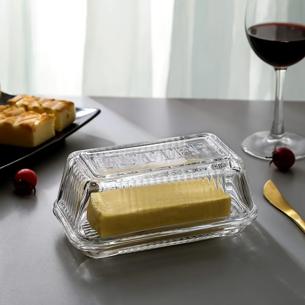 กล่องใส่เนยแก้ววินเทจอเนกประสง - Meal Prep Glass Containers บทวิจารณ์และราคา