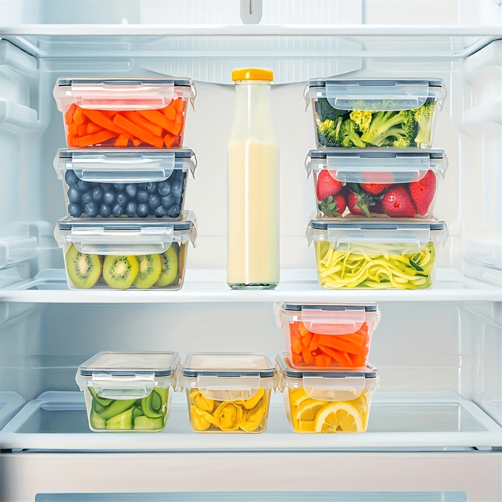 ชุดกล่องเก็บอาหาร 50 ชิ้น พร้อ - Meal Prep Jars With Lids บทวิจารณ์และราคา