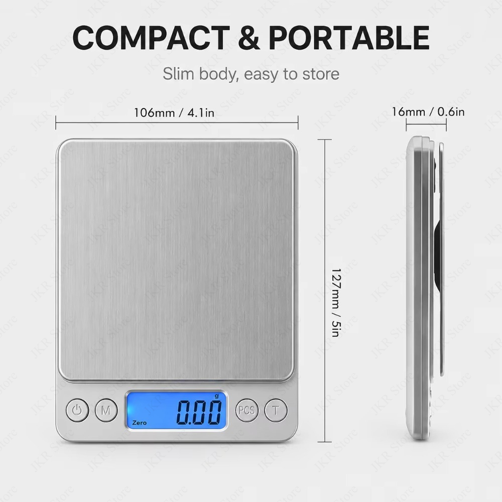 เครื่องชั่งดิจิตอลสำหรับห้องคร - Meal Prep Diet บทวิจารณ์และราคา