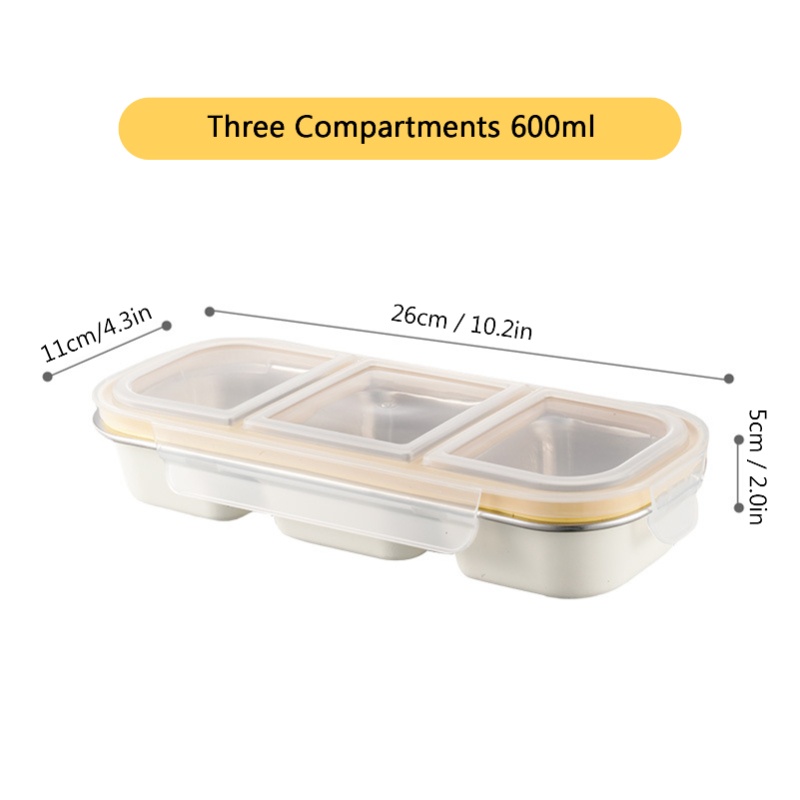 กล่องอาหารกลางวันสแตนเลสสำหรับ - Meal Prep Diet บทวิจารณ์และราคา