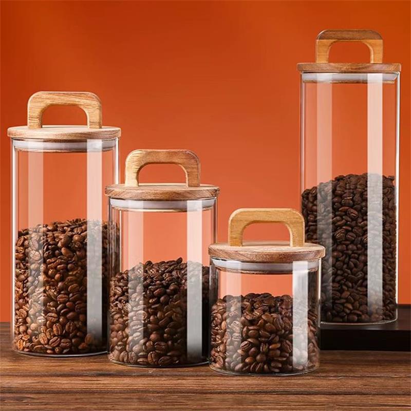 ขวดแก้วใสพร้อมฝาปิดไม้ไผ่กระป๋ - Meal Prep Glass Containers บทวิจารณ์และราคา