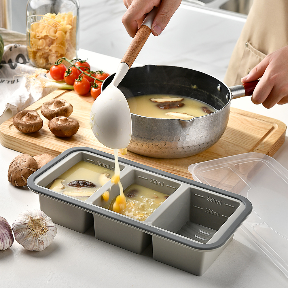 กล่องเก็บอาหารซิลิโคนแบบแบ่งช่ - Meal Prep Oatmeal บทวิจารณ์และราคา
