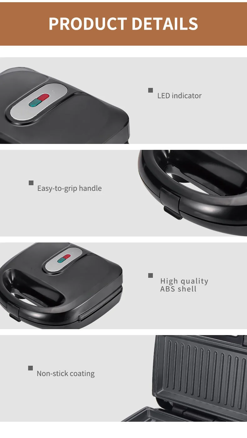 เครื่องใช้ไฟฟ้าในครัวเรือน 220 - Breakfast Sandwich Press บทวิจารณ์และราคา