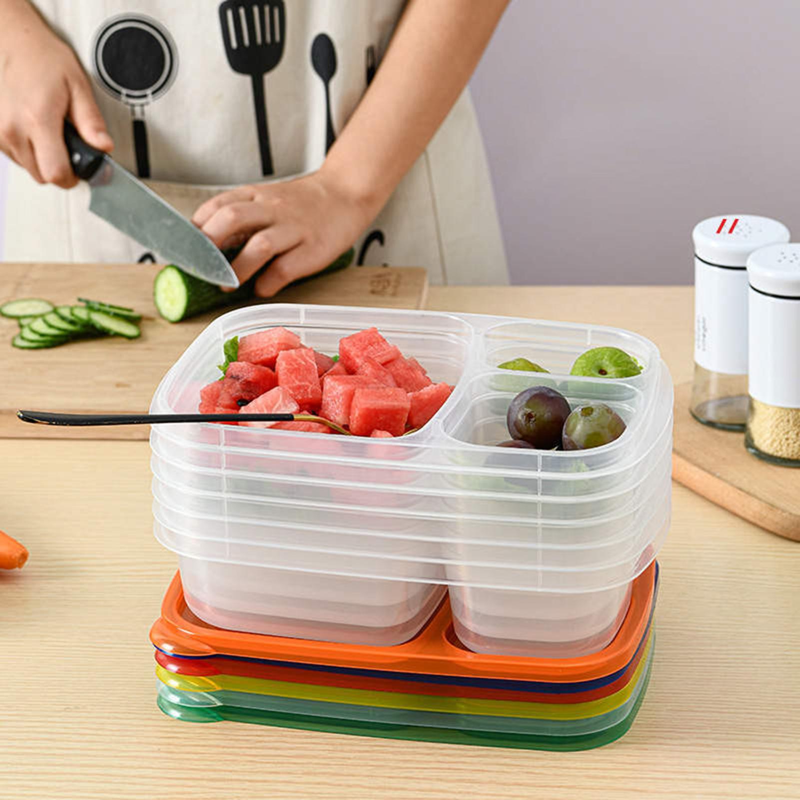 ภาชนะเตรียมอาหาร กล่องอาหาร 3  - Meal Prep Restaurant บทวิจารณ์และราคา