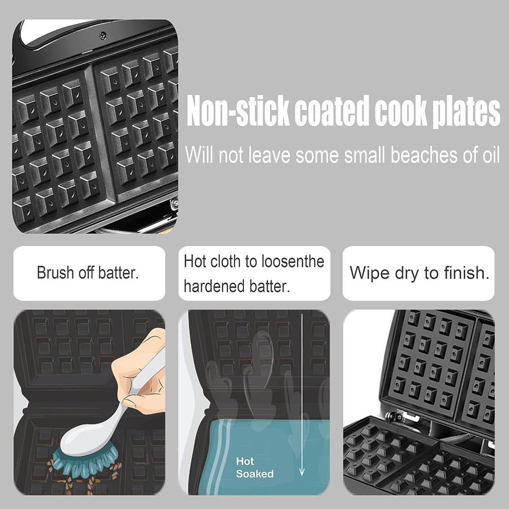 แซนวิชเครื่องปิ้งขนมปังกด 750W - Breakfast Sandwich Press บทวิจารณ์และราคา