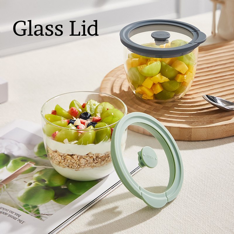 ภาชนะแก้วสำหรับโอ๊ตมีลแบบแช่ข้ - Meal Prep Yogurt Bowl บทวิจารณ์และราคา