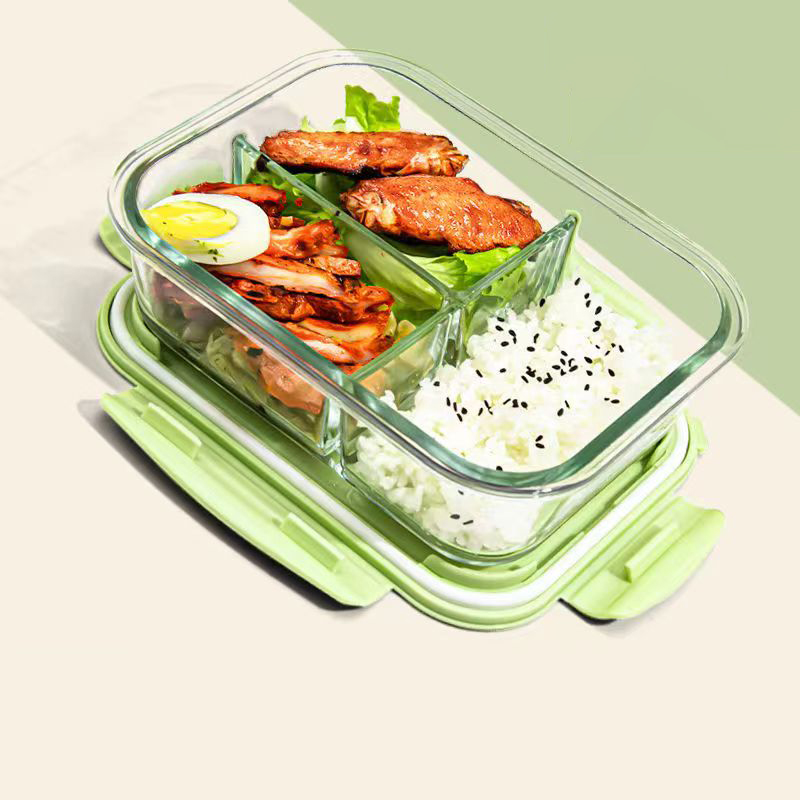 สไตล์ใหม่กล่องอาหารกลางวันแก้ว - Meal Prep Glass Containers บทวิจารณ์และราคา